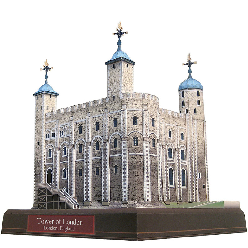 Art Craft Cardboard - Großbritannien Turm von London 3D Papier