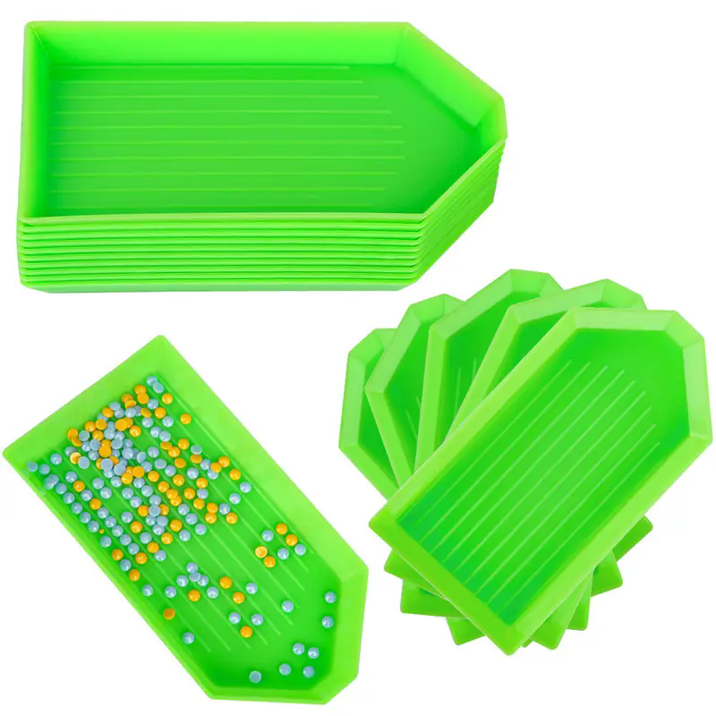 Art Craft And Design - 6 teile/satz Kunststoff Diamant Malerei Perlen