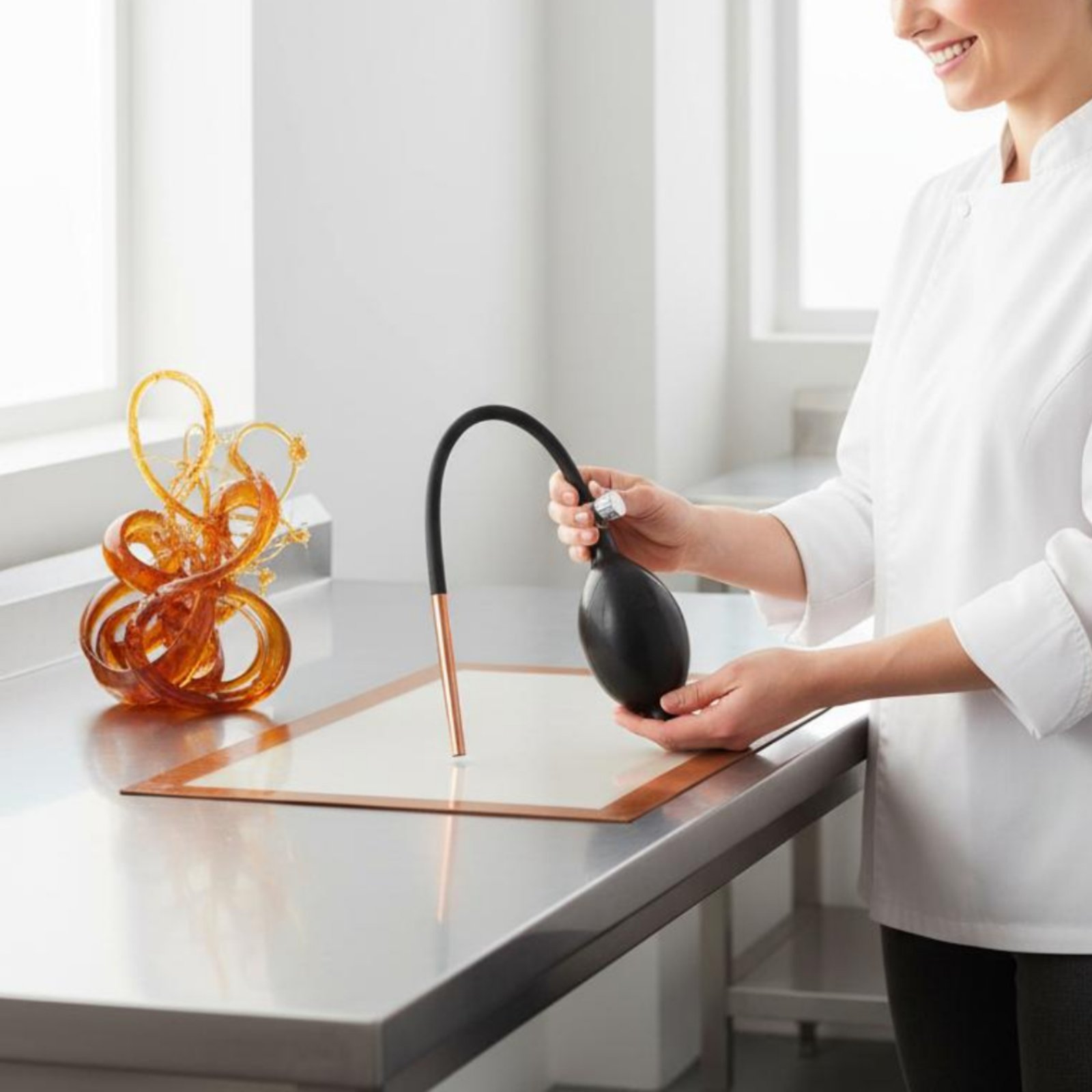 Art Craft Bakery - Zucker-Kunstblaspfeife, tragbare Zuckerblasröhre, manuelle Siruppumpe, einfach