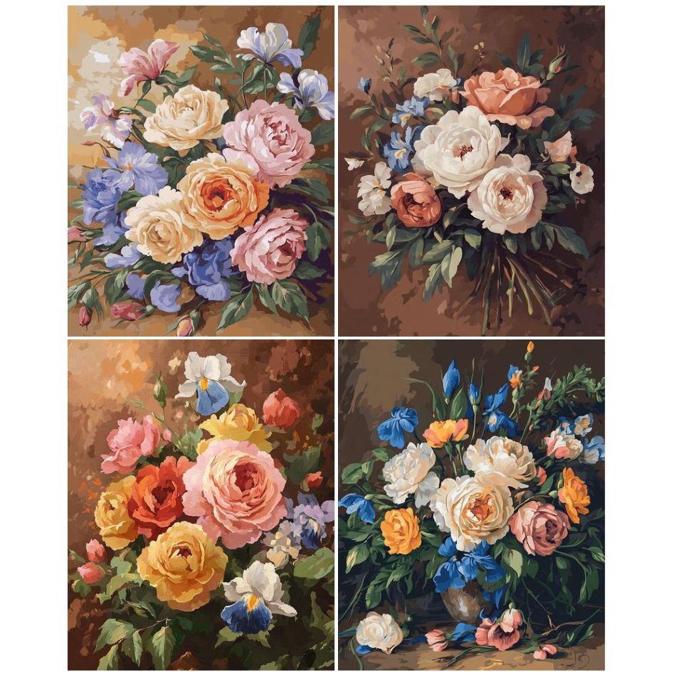 Art Craft Ideas For Adults - CHENISTORY Blumen 5D Diamantmalerei-Sets für Erwachsene,