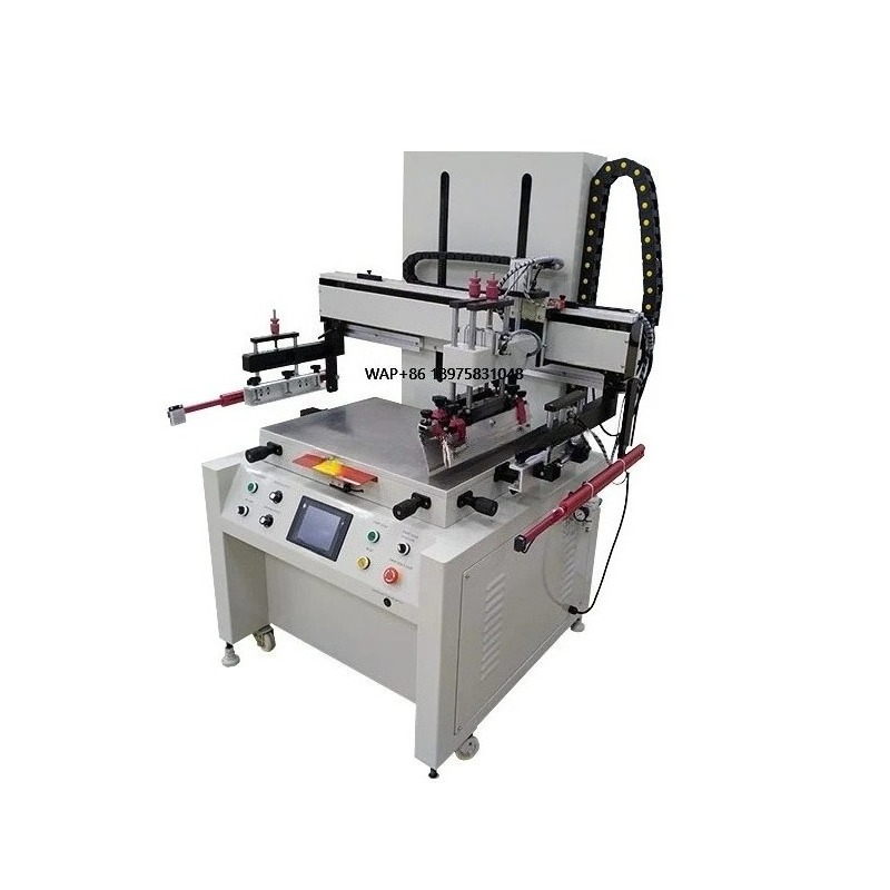 Silk Screen Printing - Automatische Papier-/Postkarten-/Tüten-Siebdruckmaschine