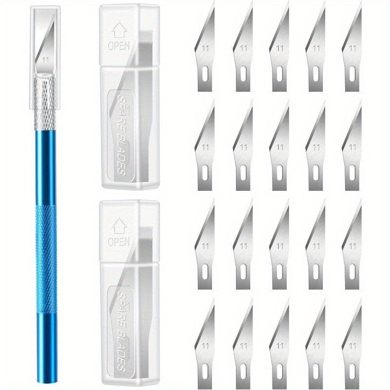 Craft Art Set - Set mit Bastelmessern, einschließlich einem Exacto-Messer