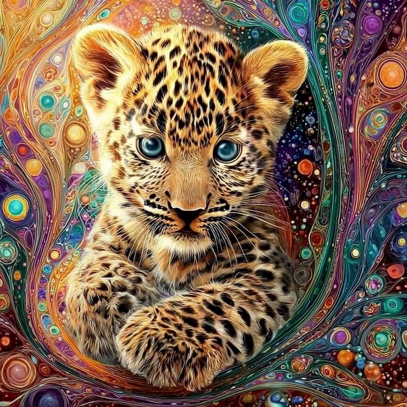 Art Craft Ideas For Adults - GATYZTORY Diamant-Malerei-Set für Erwachsene, Diamant-Stickerei, Leopard,