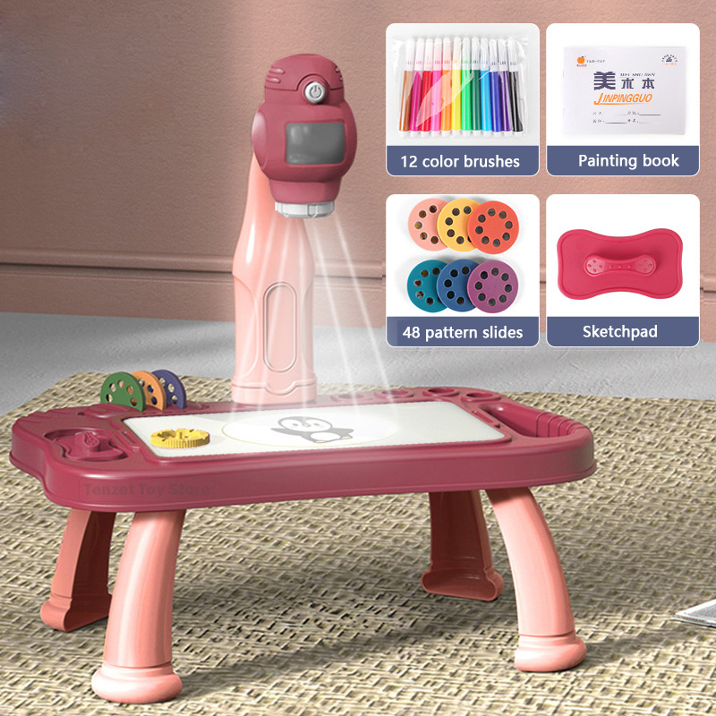 Art Craft Education - Smart Projektor Kinder Malerei Tisch Set
