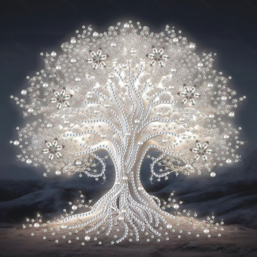 Art Craft Kits For Adults - Baum des Lebens Diamant-Malerei-Set, DIY Erwachsenen-Alien-Diamant-Heimdekoration-Malset,