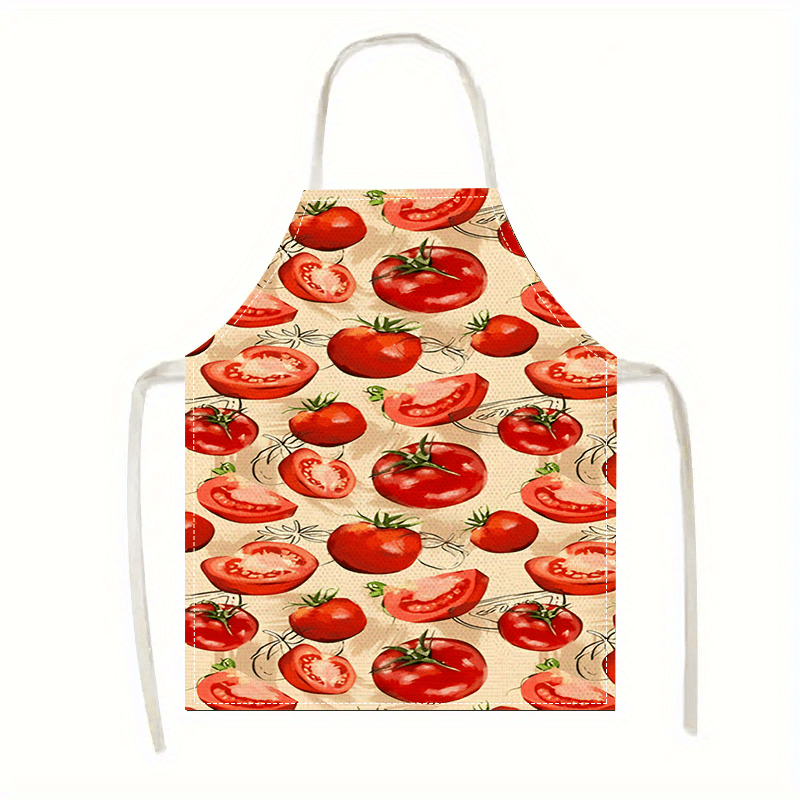 Art And Craft Vegetable - 1 Stück Tomaten-Schürze, Rot, für Gemüse,