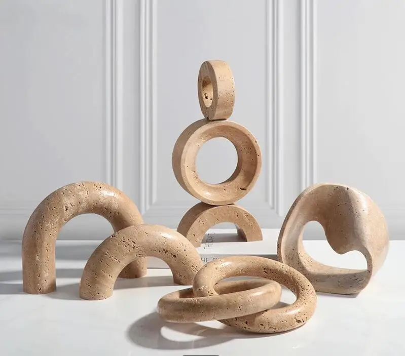 Exhibition Of Art And Craft - Marmor geometrische Kunst Ornamente Eingang Skulptur