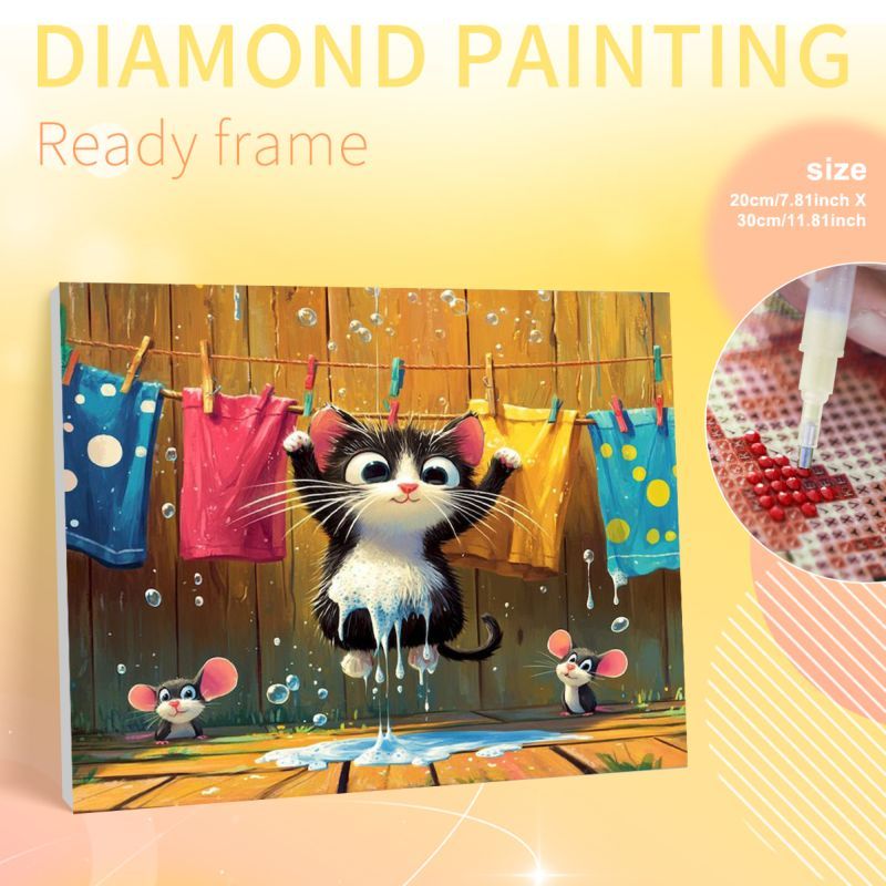 Art Craft Ideas For Adults - PhotoCustom Mouse 5D-Diamantmalerei-Sets für Erwachsene, zum