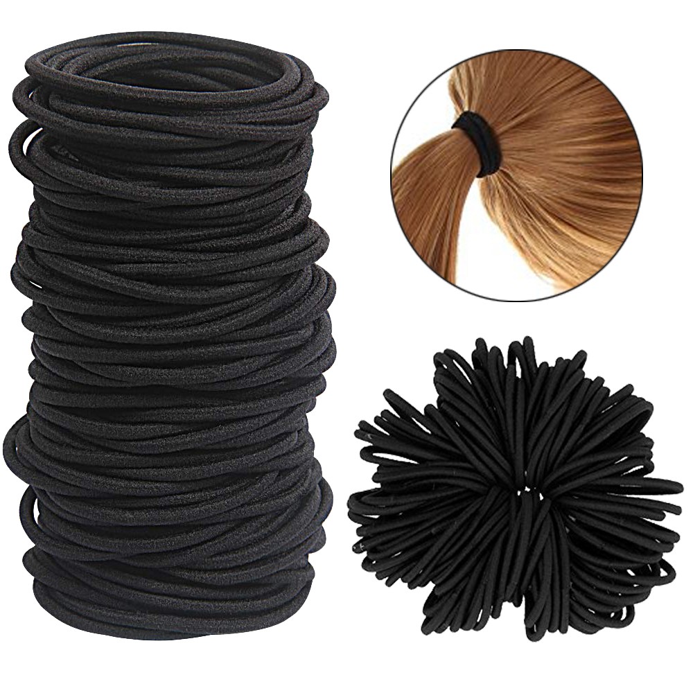 Art And Craft Hair - 10/30/50 stücke 4MM Schwarz Kleine Haar