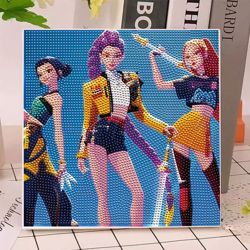 Craft Art Set - Anime Hunters Girls Lumi Mila Zoi