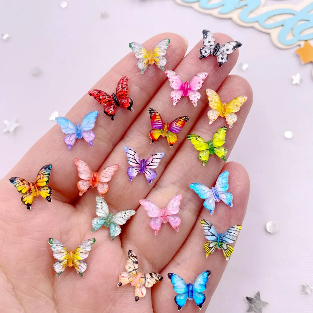 Tv Art And Craft - 50PCS 10mm Gemischte Harz Bunte Mini