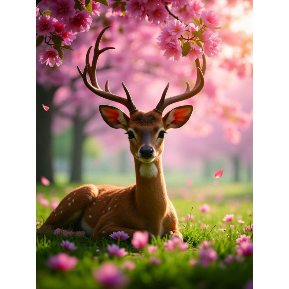 Art Craft Ideas For Adults - RUOPOTY 5D Diamantmalerei DIY Niedlicher Hirsch