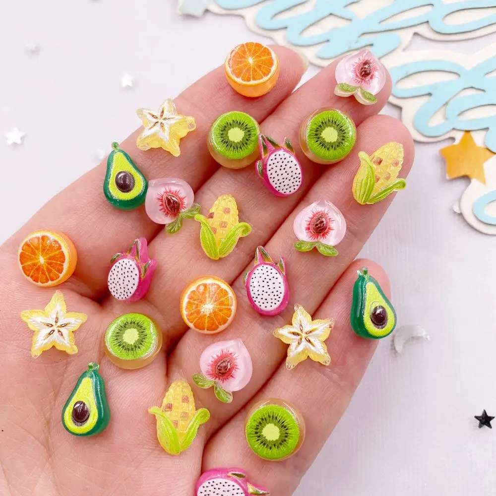 Art And Craft Vegetable - 50PCS Harz Nette Mini Bunte Avocado