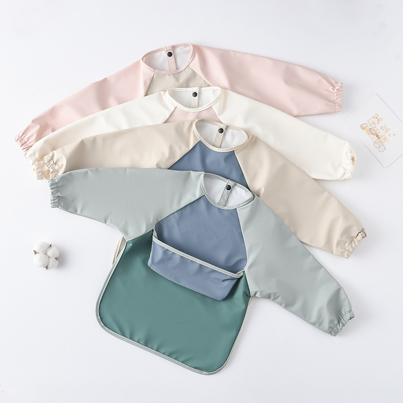 Kinder Baby Langarm PU Lätzche – Art Craft Kindergarten Bewertung und Preis