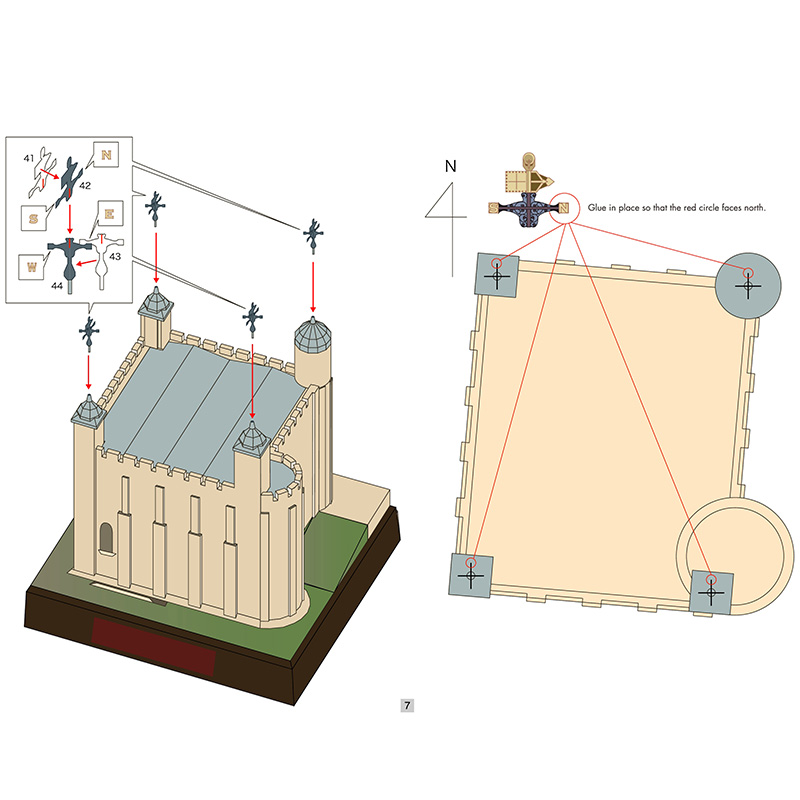 Großbritannien Turm von London – Art Craft Cardboard Bewertung und Preis