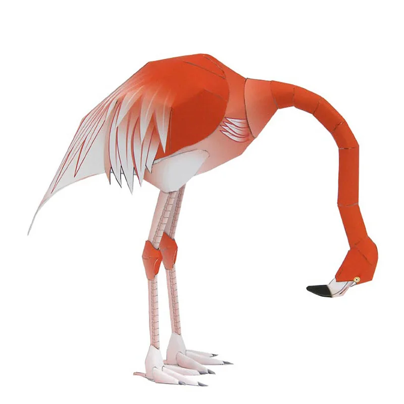 Karibik Flamingo Falten Drei V – Art Craft Cardboard Bewertung und Preis