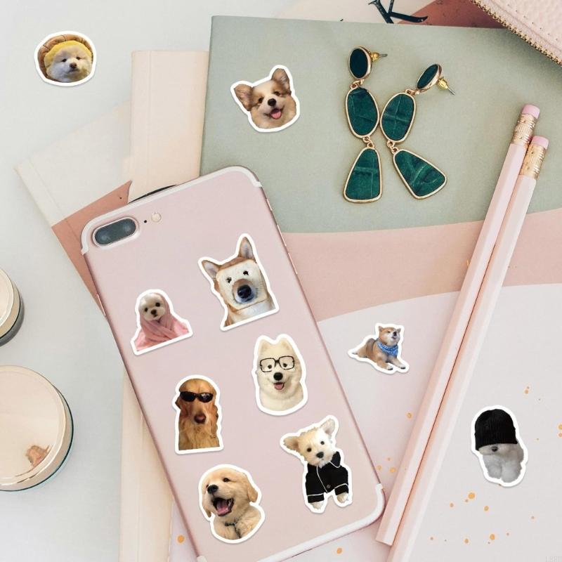 Hund Emoticon Sticker Klebstof – Art Craft Easy With Paper Bewertung und Preis