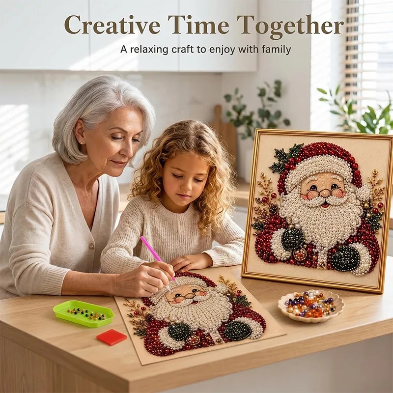 Weihnachts-Perlen-Diamant-Male – Art Craft Party Bewertung und Preis