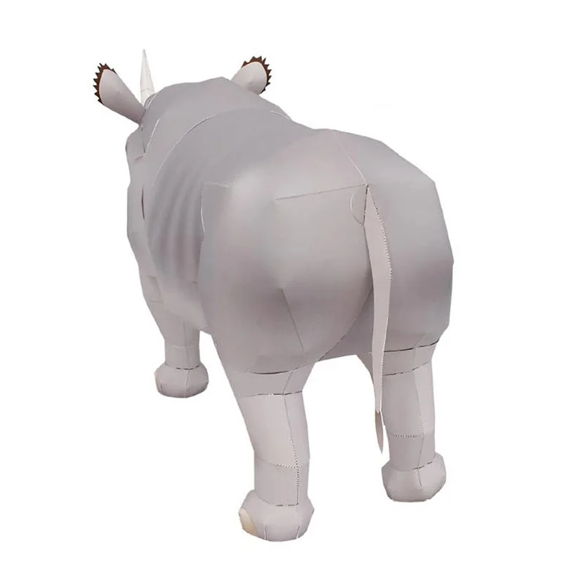 Nashorn, hakenförmig, handgefe – Art Craft Cardboard Bewertung und Preis
