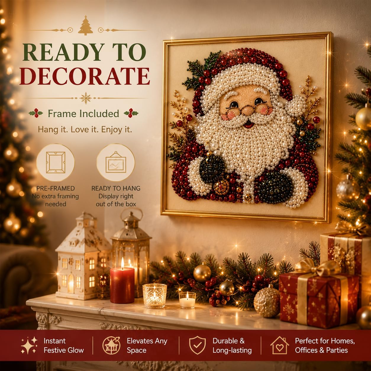 DIY Weihnachts-Perlen-Diamant- – Art Craft Kits For Adults Bewertung und Preis