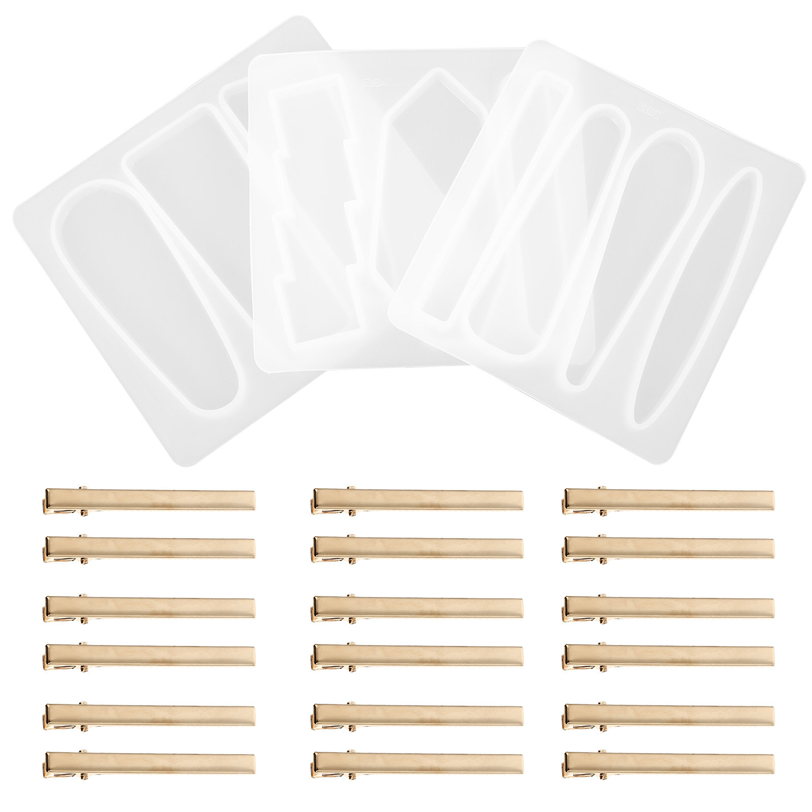 1 Set Silikon-Haarspangenform, – Art And Craft Hair Bewertung und Preis