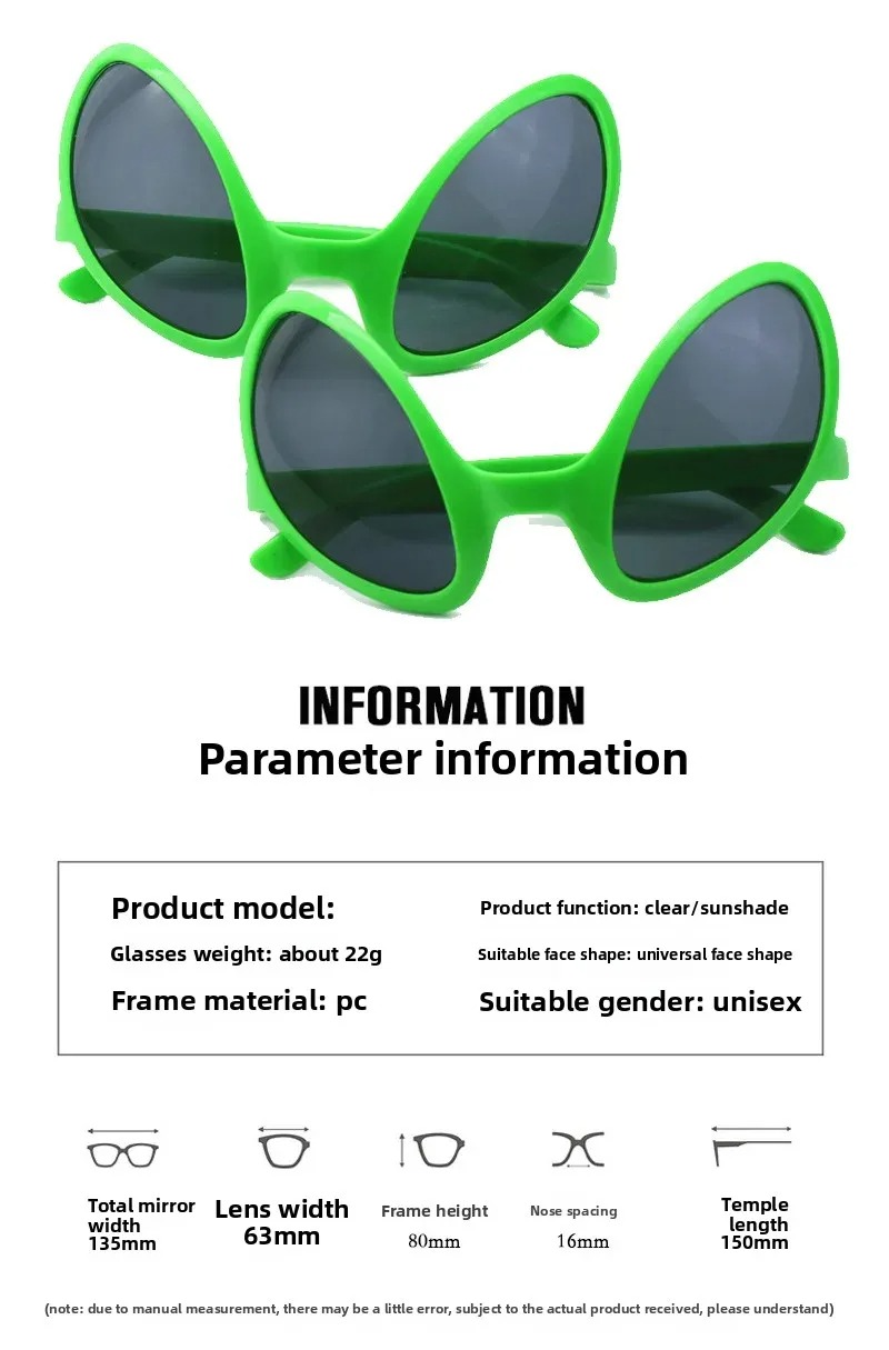 Grüne Alien Martian Schrullige – Art Craft Party Bewertung und Preis