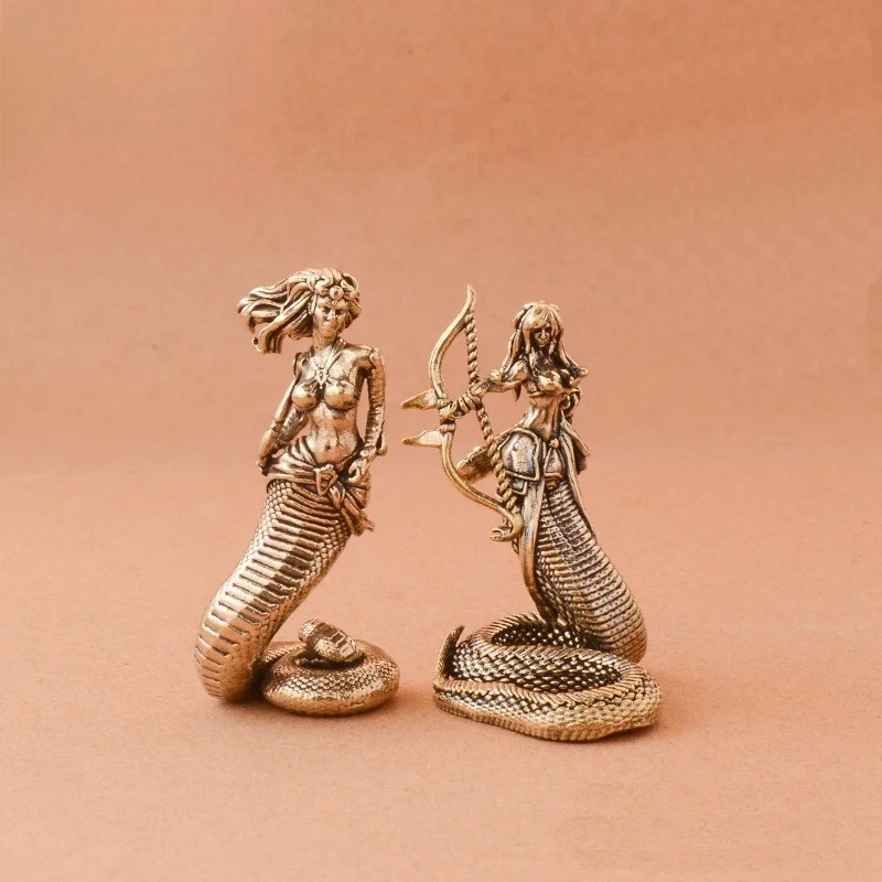 1 Stück Messing-Medusa-Ornamen – Tv Art And Craft Bewertung und Preis