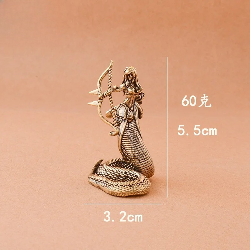 1 Stück Messing-Medusa-Ornamen – Tv Art And Craft Bewertung und Preis