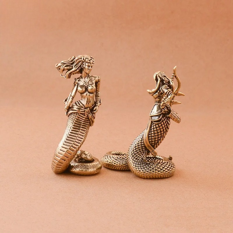 1 Stück Messing-Medusa-Ornamen – Tv Art And Craft Bewertung und Preis