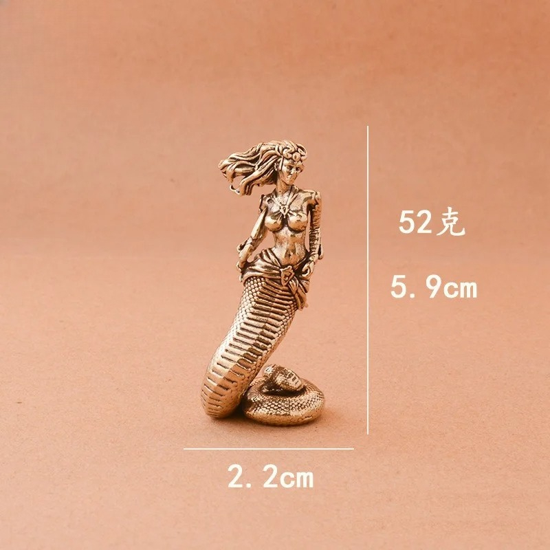 1 Stück Messing-Medusa-Ornamen – Tv Art And Craft Bewertung und Preis