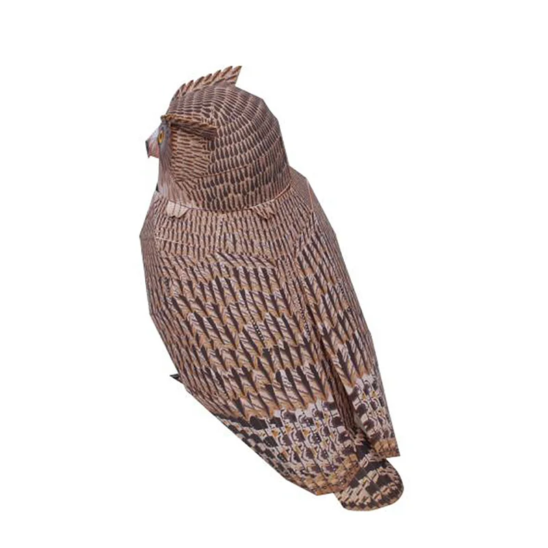 Blakiston's Fish Owl Handmade  – Art Craft Cardboard Bewertung und Preis