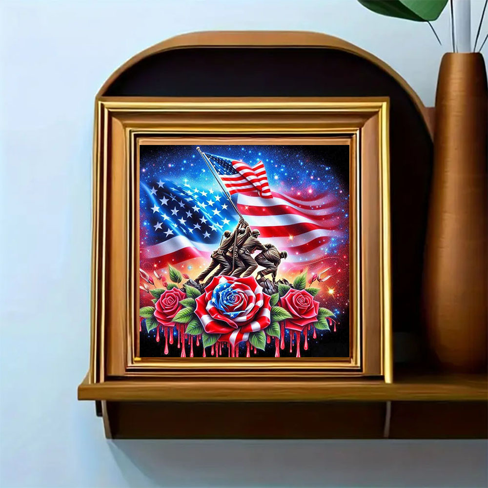 Krieger- und Blumenmuster Diam – Art Craft Kits For Adults Bewertung und Preis