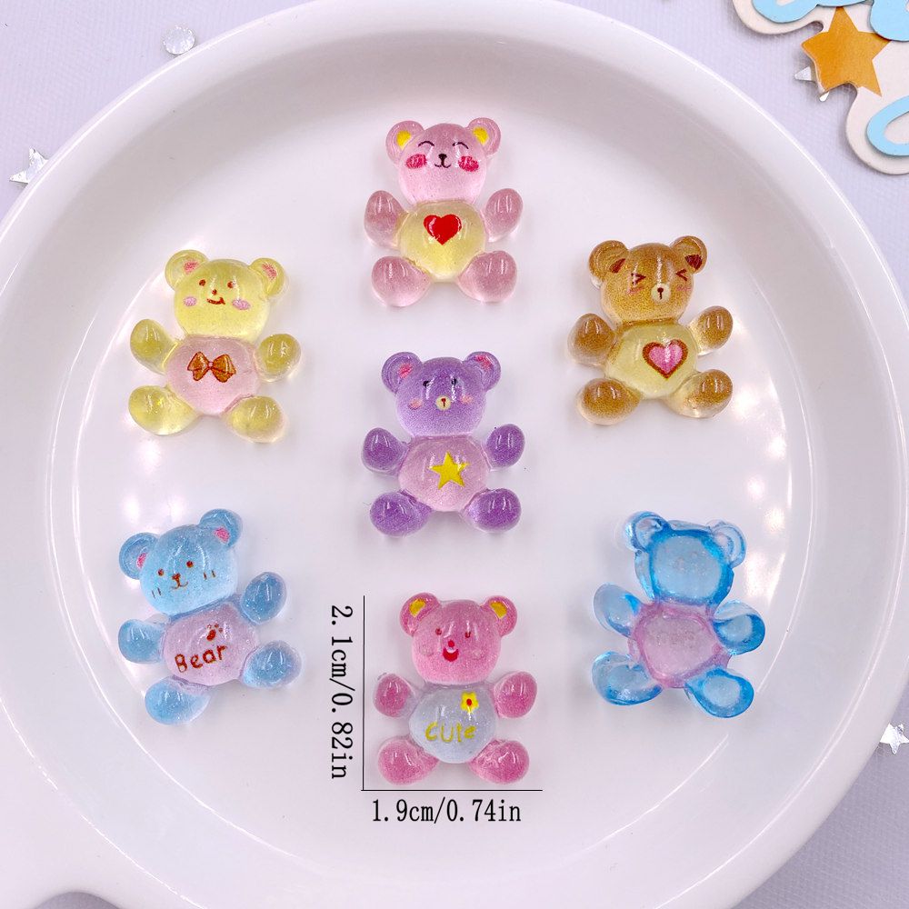 20 Stücke Harz Glitter Kawaii  – Tv Art And Craft Bewertung und Preis