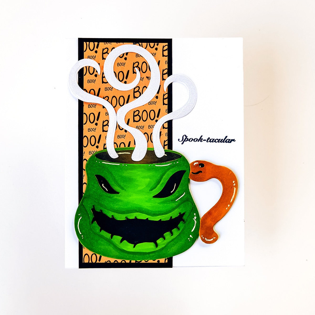 Uhr Halloween Candy Boo Becher – Rubber Stamp Blank Bewertung und Preis