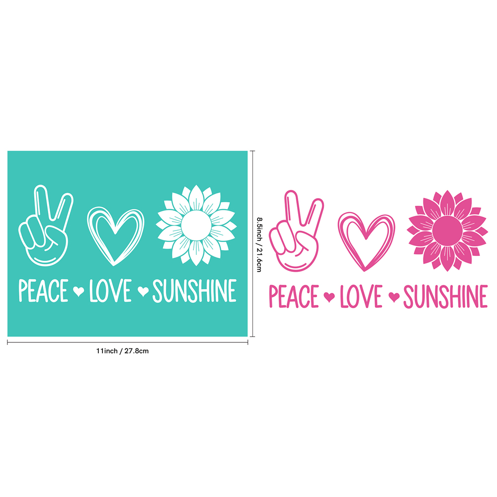 Frieden und Liebe Siebdruck Sc – Silk Screen Printing Bewertung und Preis