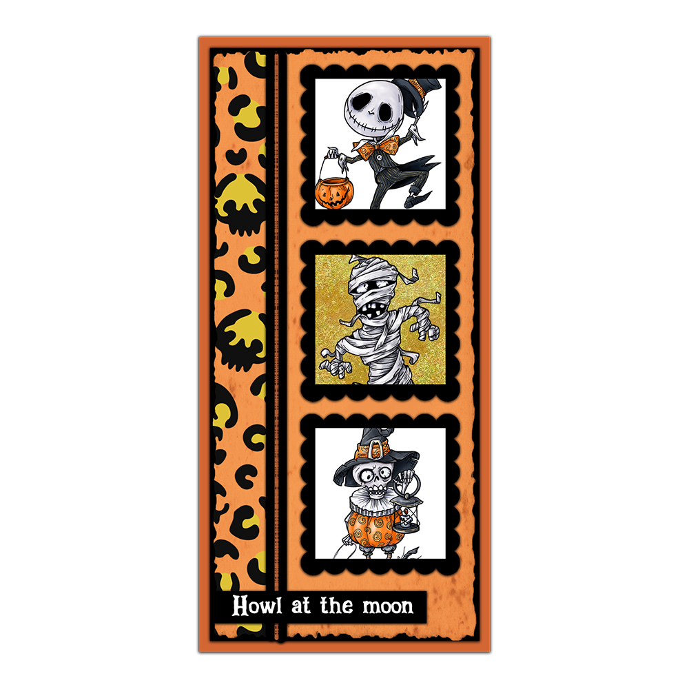 Mango craft niedlichen Hallowe – Rubber Stamp Blank Bewertung und Preis