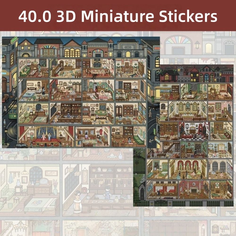 3D-Kabinen-Aufkleber im Shop-D – Art Craft Bakery Bewertung und Preis