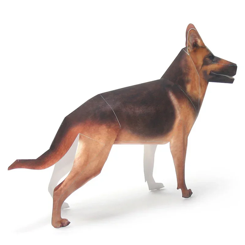 Deutscher Schäferhund Origami  – Art Craft Cardboard Bewertung und Preis