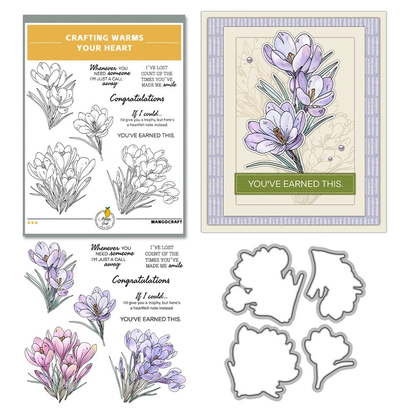 Zephyranthes Candida Stanzform – Rubber Stamp Blank Bewertung und Preis
