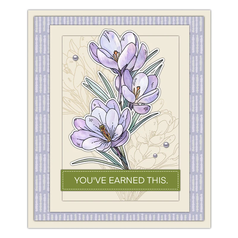 Zephyranthes Candida Stanzform – Rubber Stamp Blank Bewertung und Preis