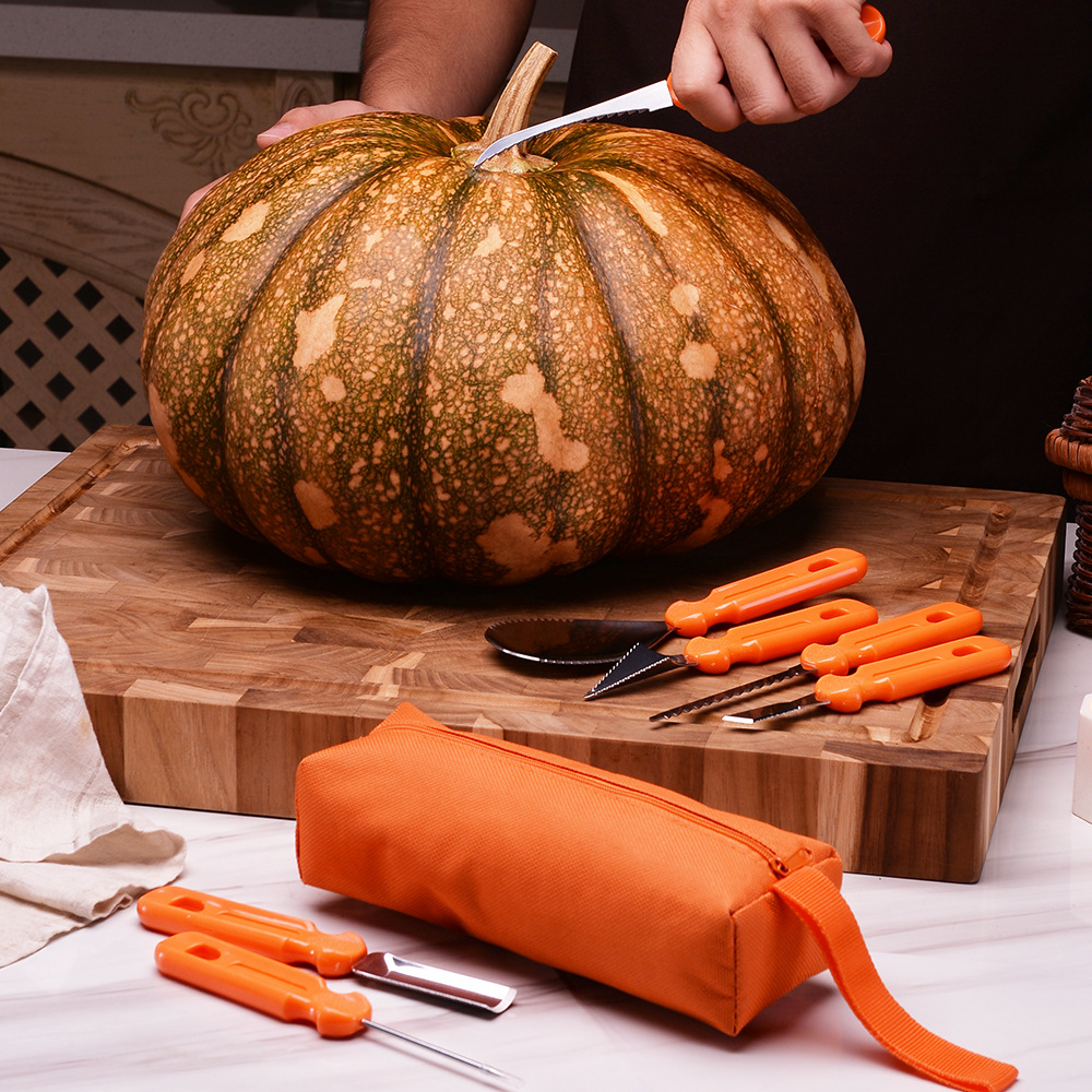 Halloween-Kürbis-Schnitzset, p – Art And Craft Vegetable Bewertung und Preis