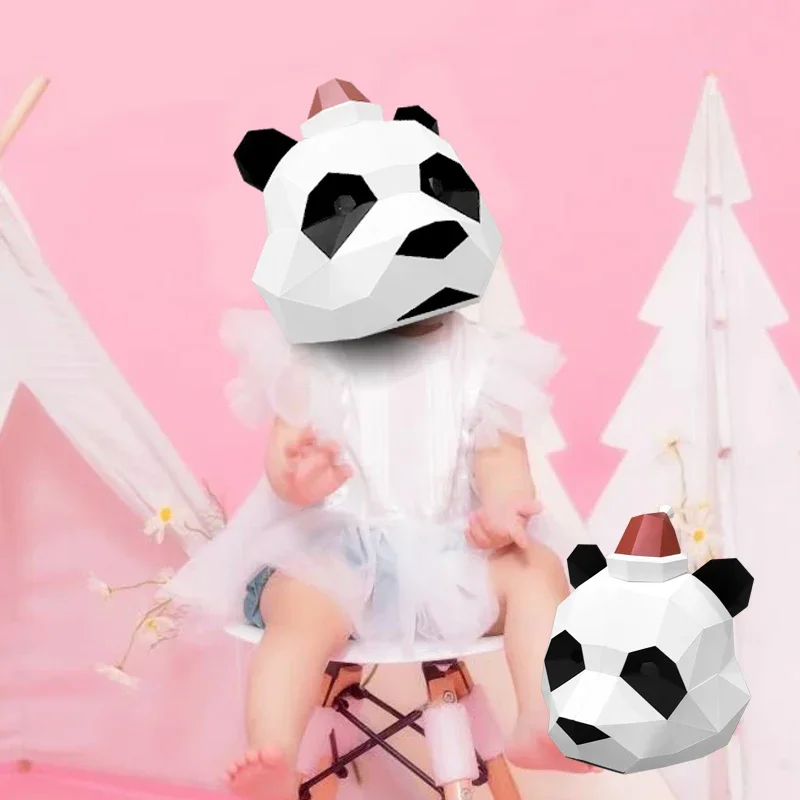 Weihnachten Panda Maske Papier – Art Craft Cardboard Bewertung und Preis