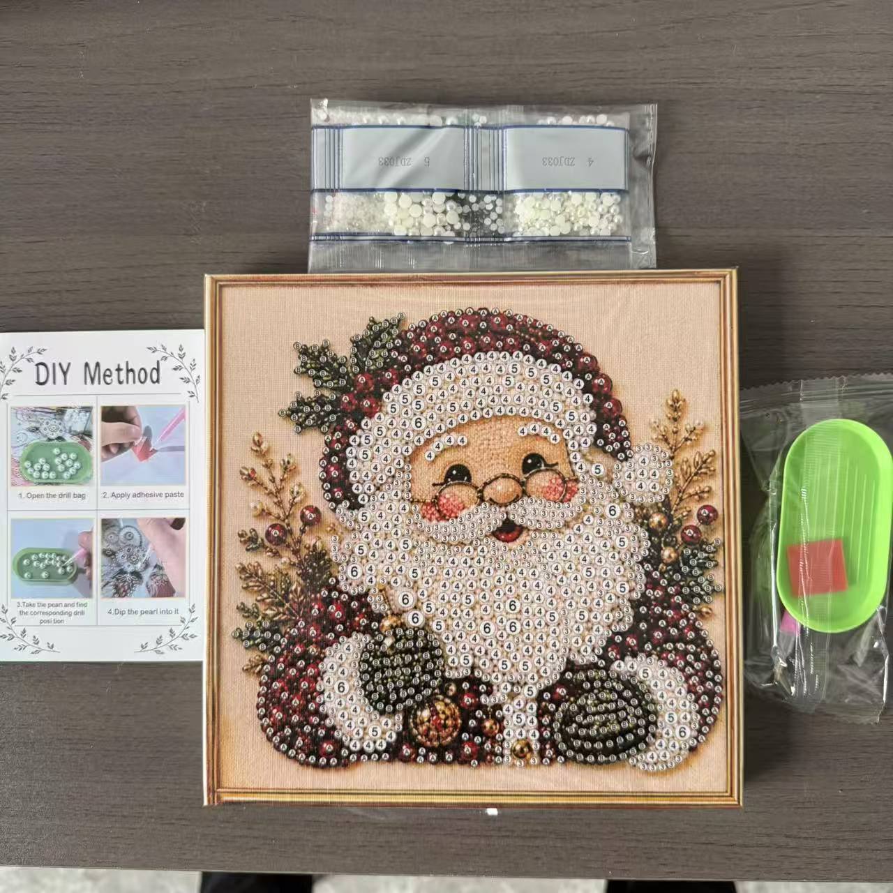 Weihnachts-Perlen-Diamant-Male – Art Craft Party Bewertung und Preis