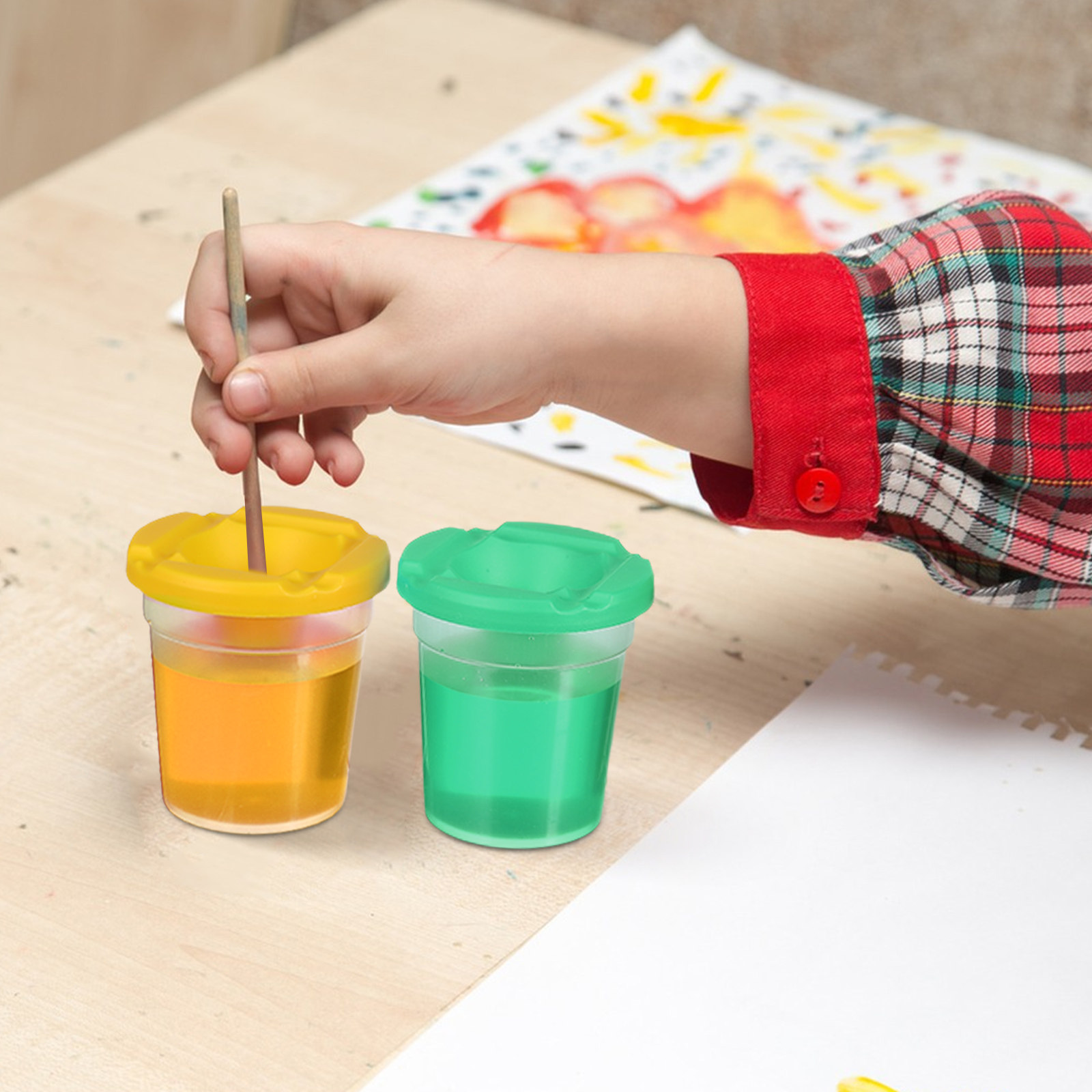4-teiliger Kinder-Waschbehälte – Art Craft Class Bewertung und Preis