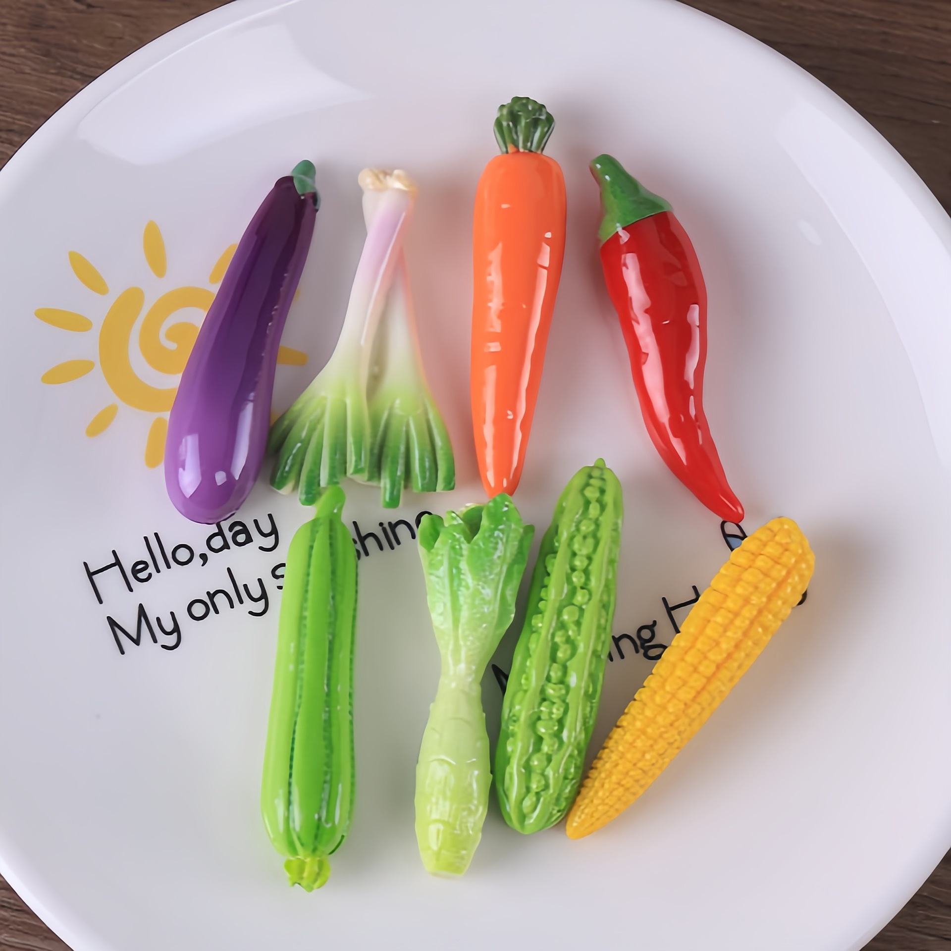 10 Stück künstliche Gemüse-Cab – Art And Craft Vegetable Bewertung und Preis