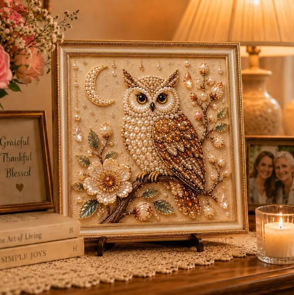 Eulen-Diamant-Perlen-Kunst-DIY – Art Craft Kits For Adults Bewertung und Preis