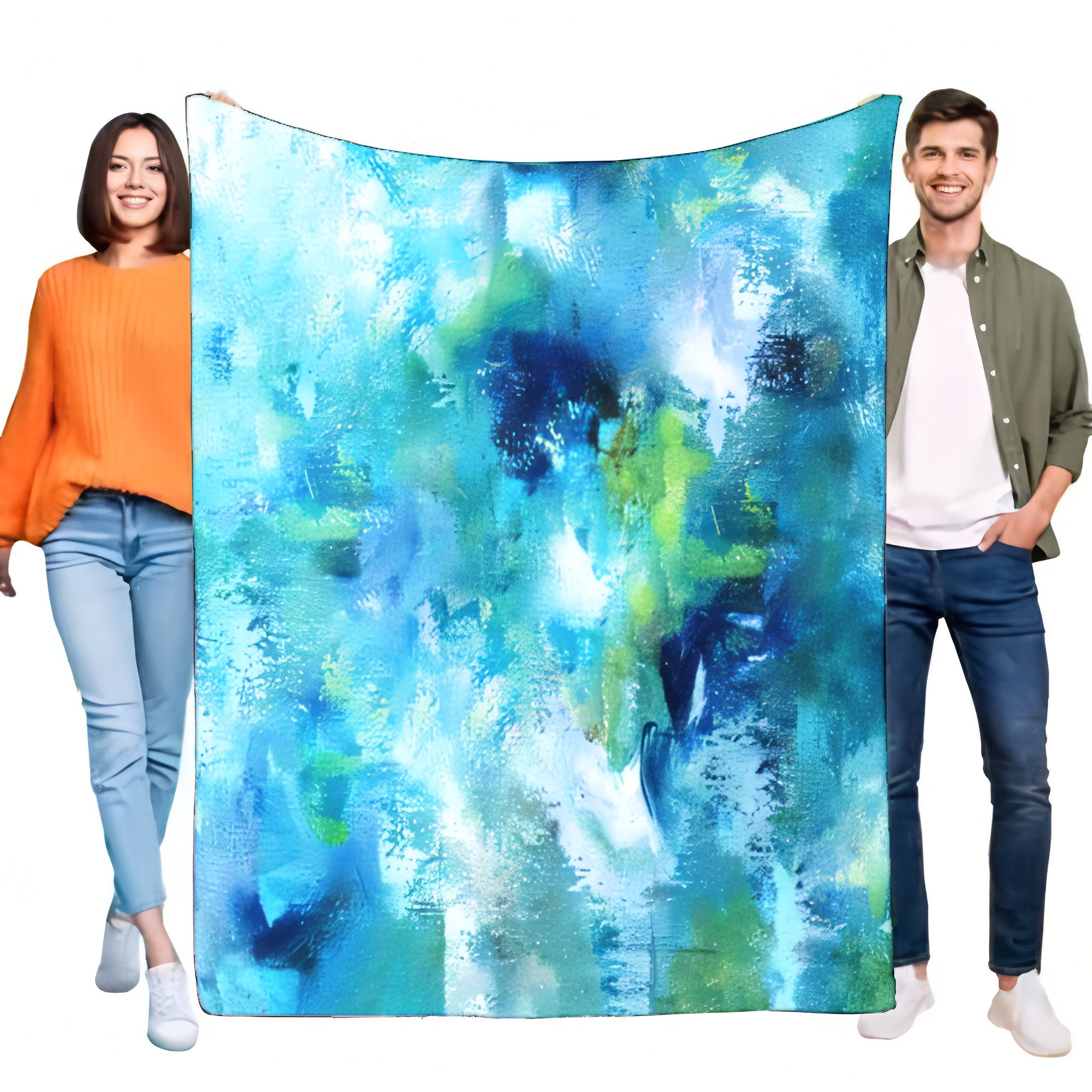 Bunte abstrakte Kunstdecke, we – Art & Craft On Wild Animals For Preschoolers Bewertung und Preis