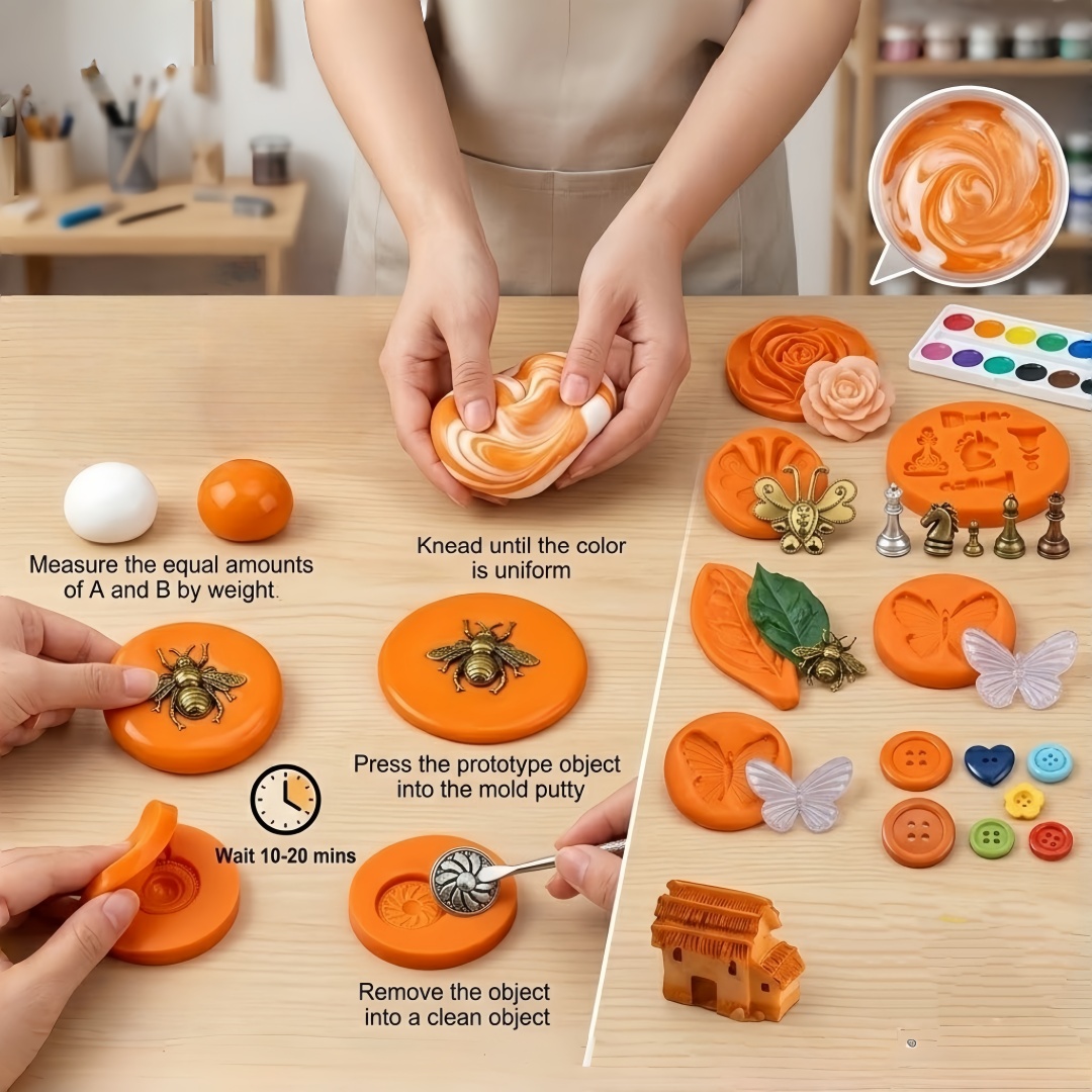 Silikonknetmasse DIY-Bastelset – Craft Art Set Bewertung und Preis