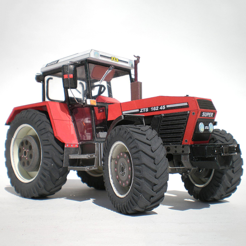 Zetor 162 45 Traktor 1:32 Tsch – Art Craft Cardboard Bewertung und Preis