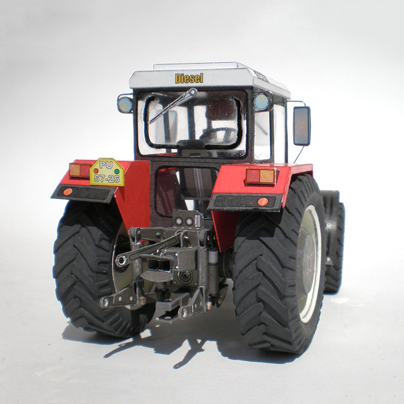 Zetor 162 45 Traktor 1:32 Tsch – Art Craft Cardboard Bewertung und Preis